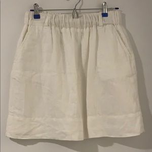 Linen skirt